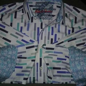 Mens Robert Graham L. Sleeve Shirt
